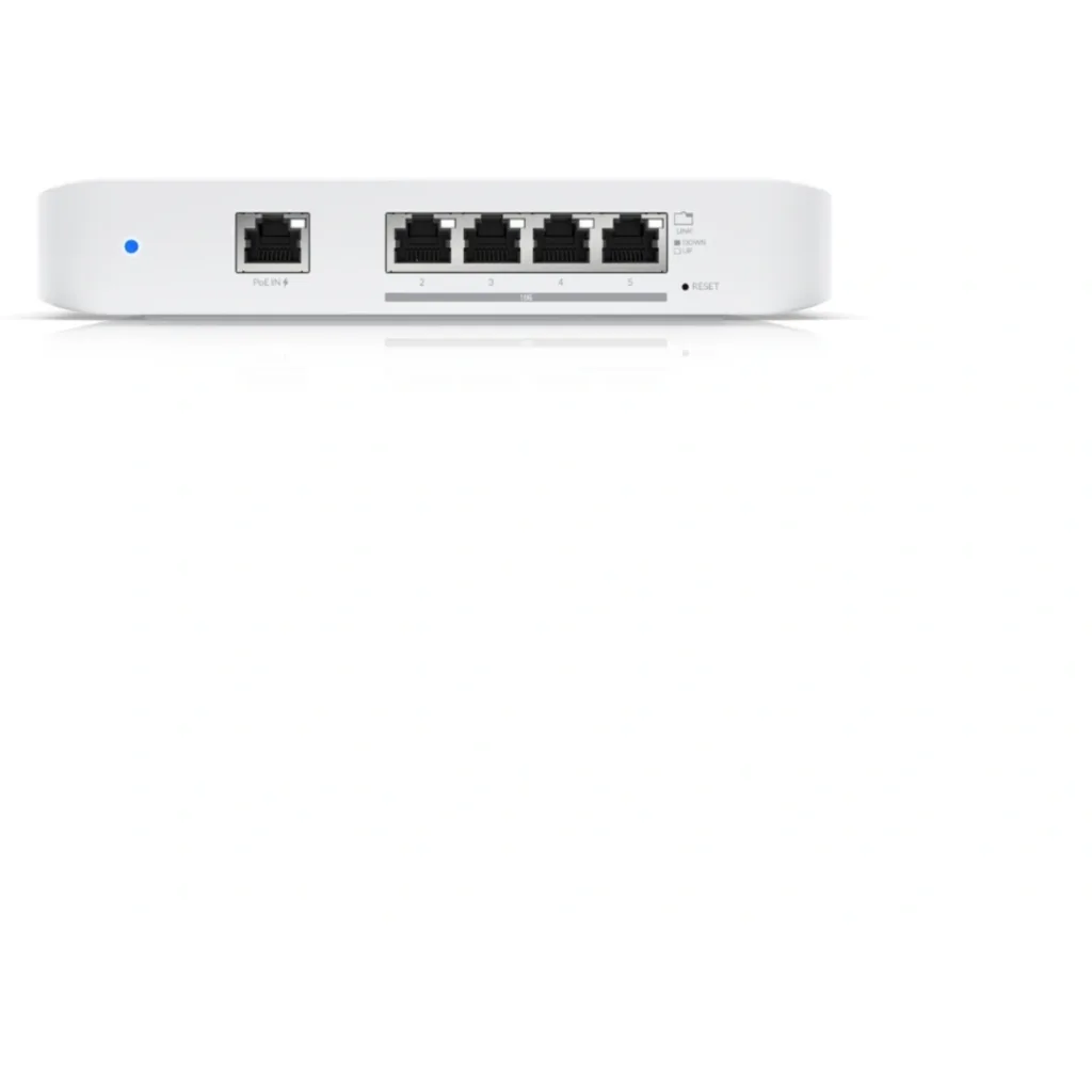 Imagen 1 de UBIQUITI 4-10G 1-1000-PoE-in-at Switch-L2 Compacto req-UniFi inc-5V25W