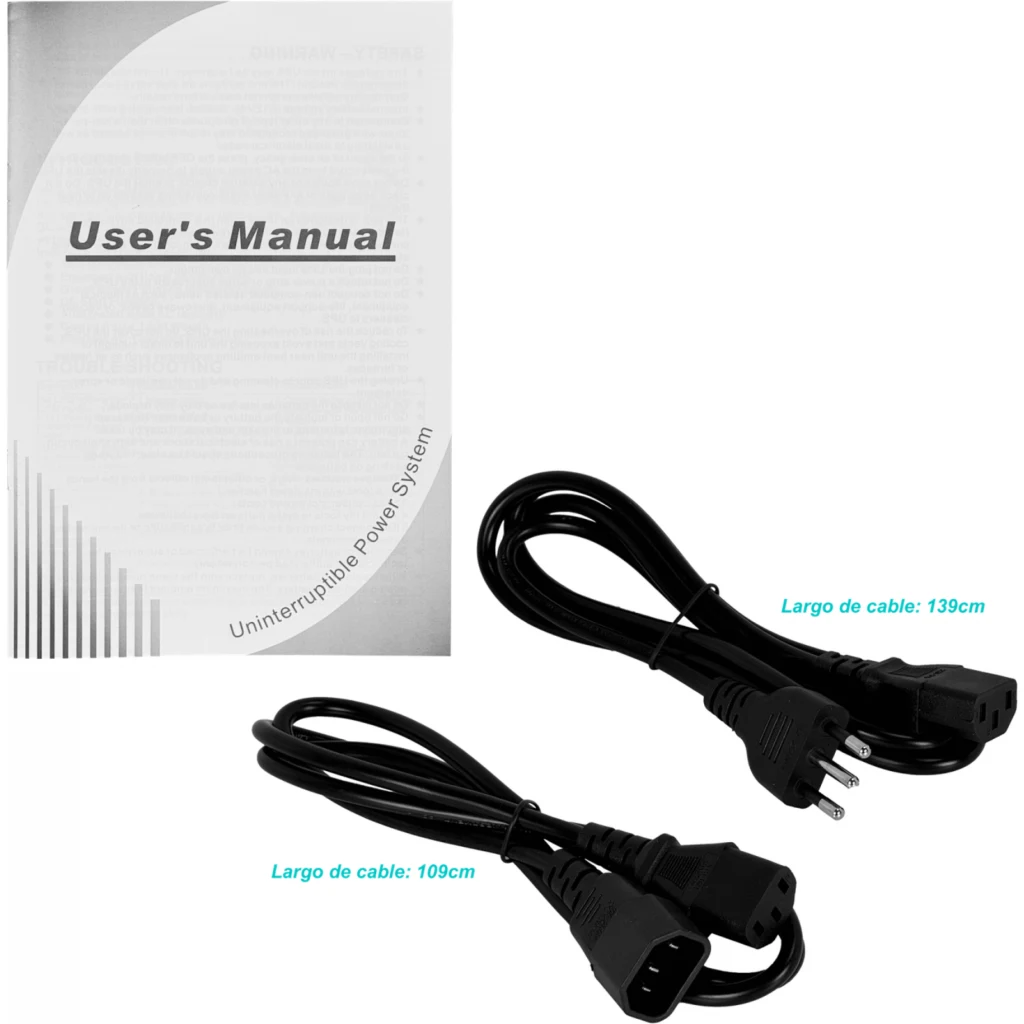 Imagen 4 de ENERSAFE 130WH 2x9AH 2KVA 1200W 6-C13 162-290VAC 2-6ms UPS