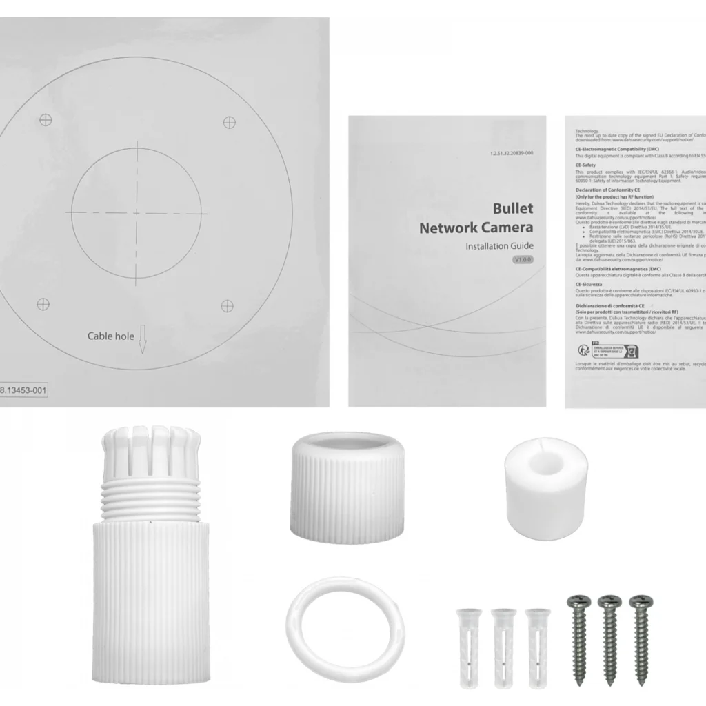 Imagen 1 de DAHUA Bala 8MP 3,6mm doble lente 180deg Full Color IP67 MicSD RCA IR40mt
