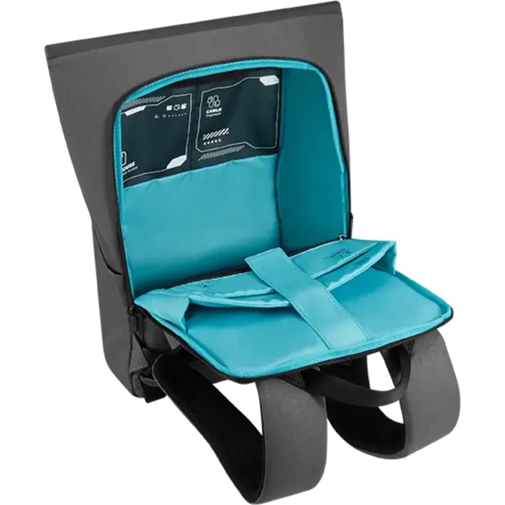 Imagen 4 de Mochila Gamer Lenovo para Legion GB400 de 16" Poliéster Color Gris