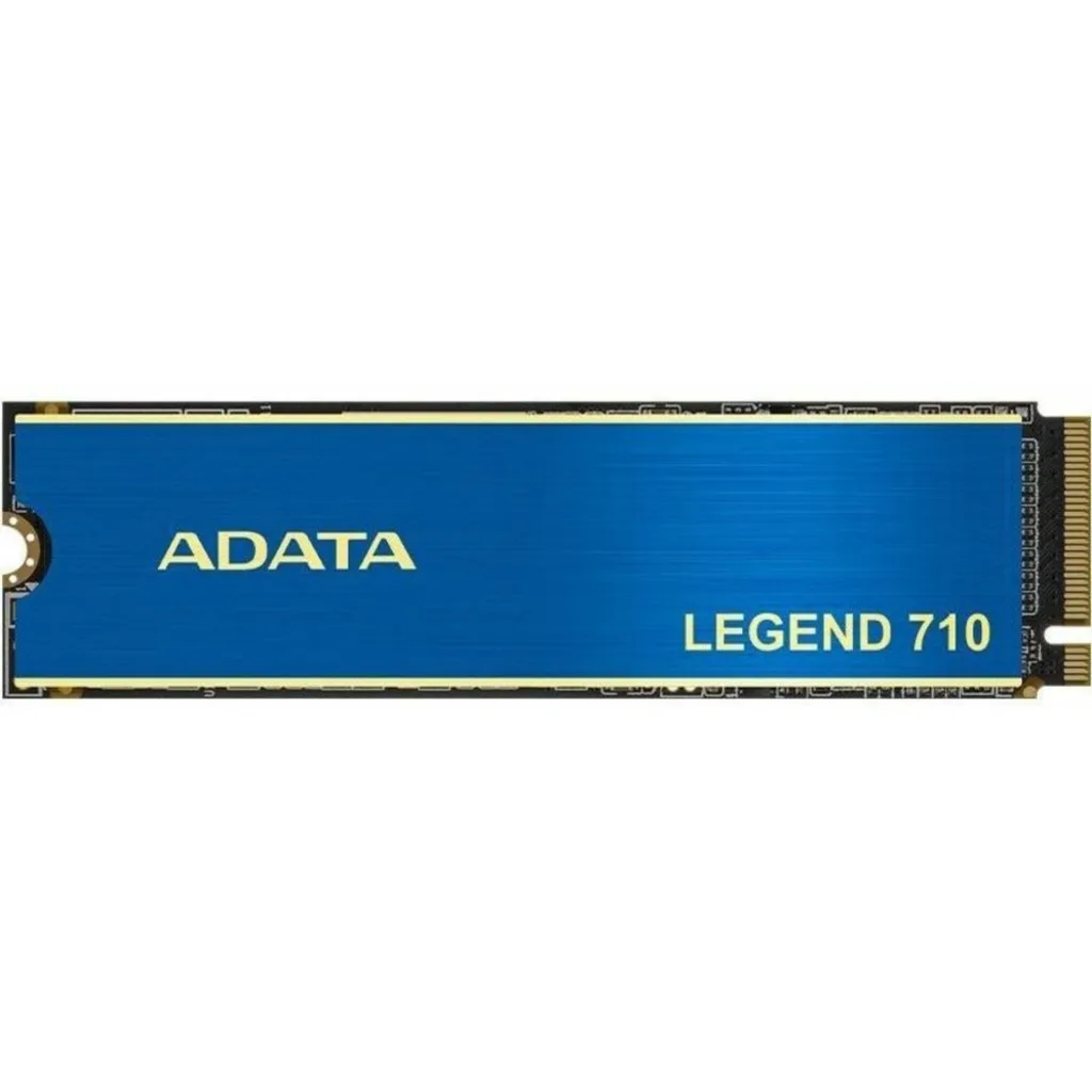 Unidad SSD AData Legend 710 256GB M.2 22*80 PCIe G3x4 Lec 2100MB/s Esc 1000MB/s