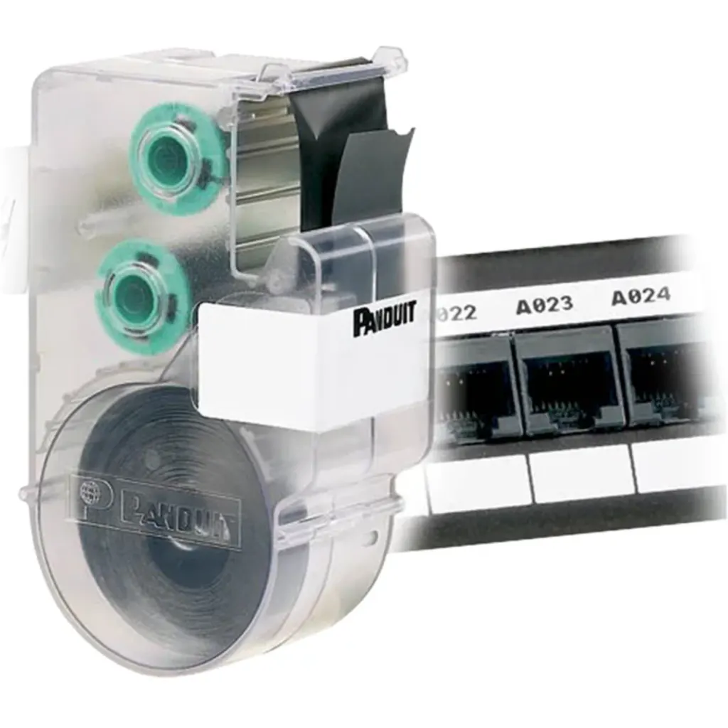 P1 casete, no adhesivo cinta continua ,poliester, 0,236''(6milimeter)x25' (7,6m)