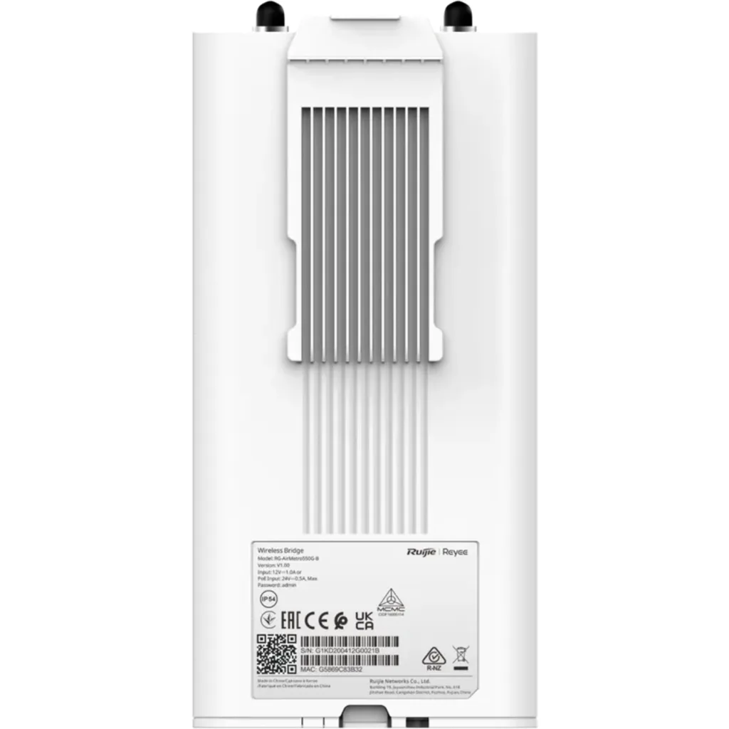 Imagen 5 de RG-AirMetro550G-B. Estacion base para antenas sectoriales (RG-ANT16S-120/RG-ANT2