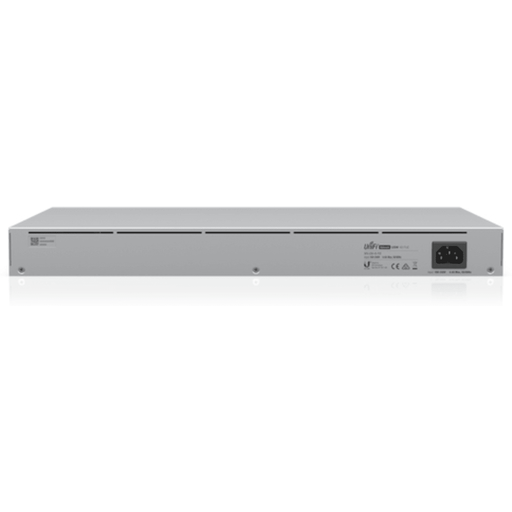 Imagen 4 de Switch Ubiquiti 48Ptos 32*GE Poe+ 195W 16*GE No PoE 4*SFP Sobremesa Mont En Rack