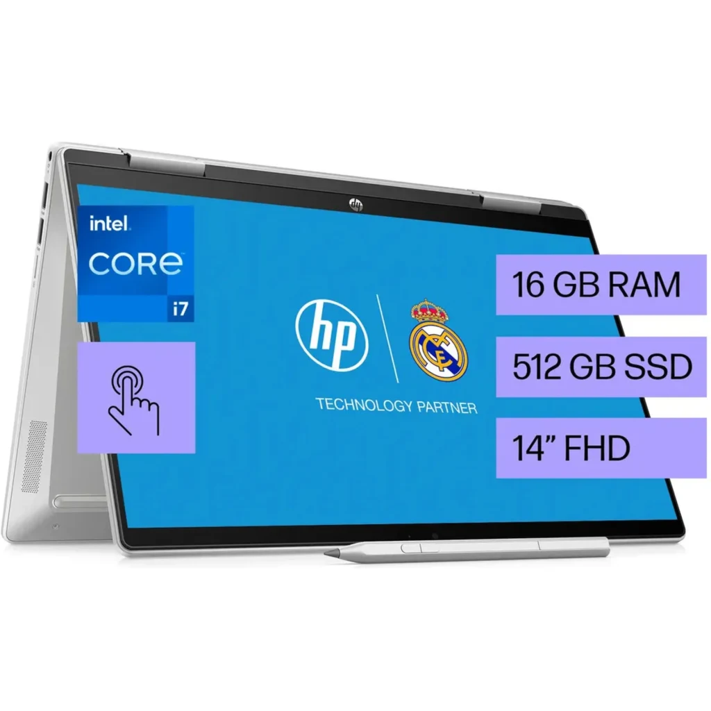 Notebook HP Pavilion x360 I7-1355U RAM 16GB SSD 512GB 14""Touch W11H