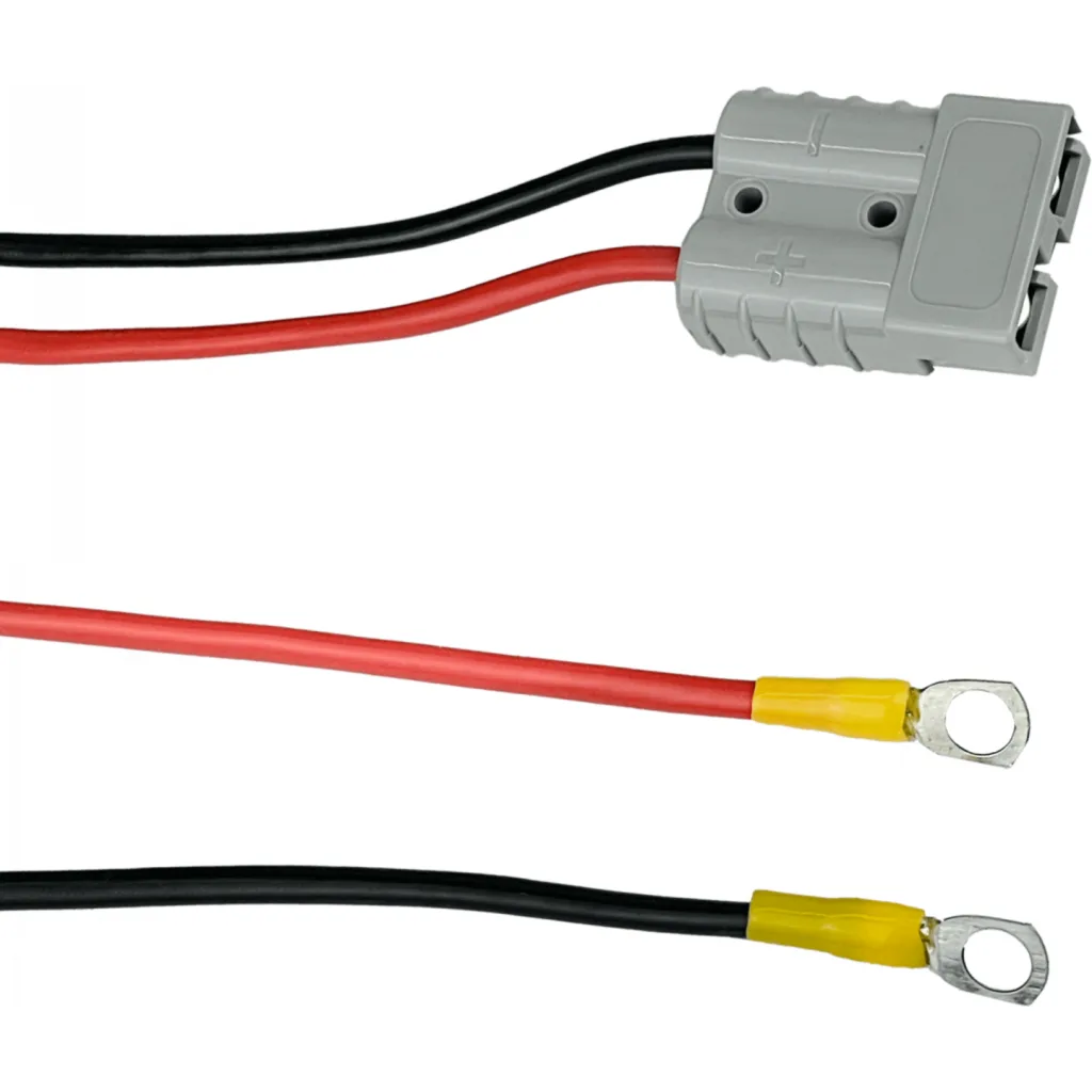 Cable Anderson-Terminal Ojo-8mm 50A Largo-100Cm