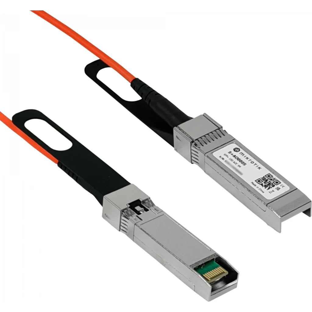 Imagen 2 de MIKROTIK SFP+ direct attach Active Optics cable, 5m