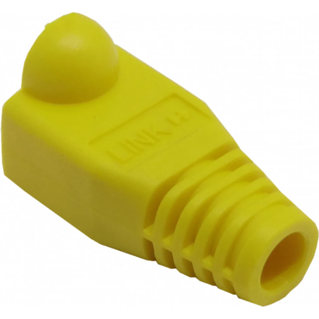Imagen 2 de BOLSA 100 UNIDADES CAPUCHON p/RJ45 Amarillo