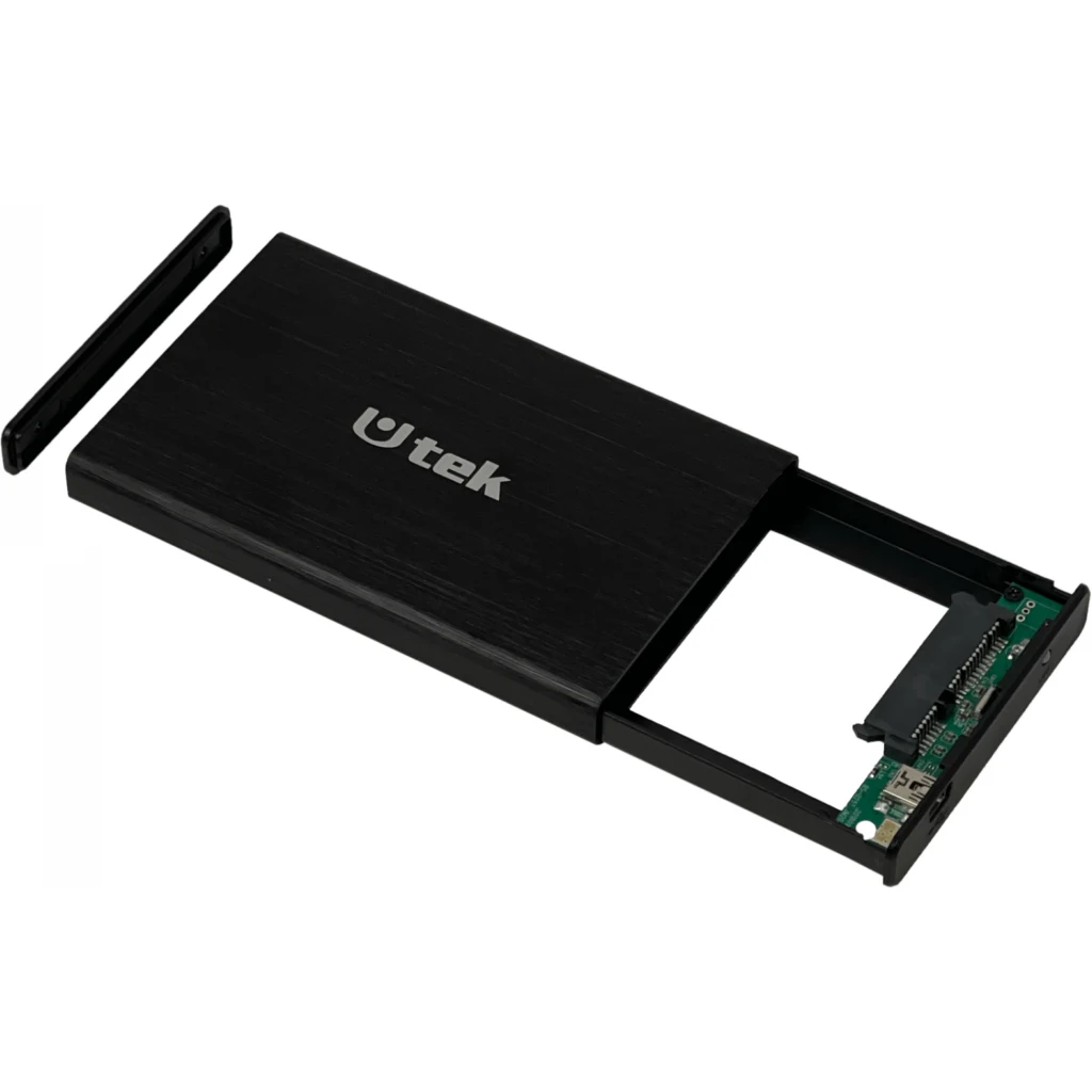 Imagen 1 de Cofre 2,5pulg SATA-USB2.0 solo-USB inc-Cable-AM UT-HDD020BL