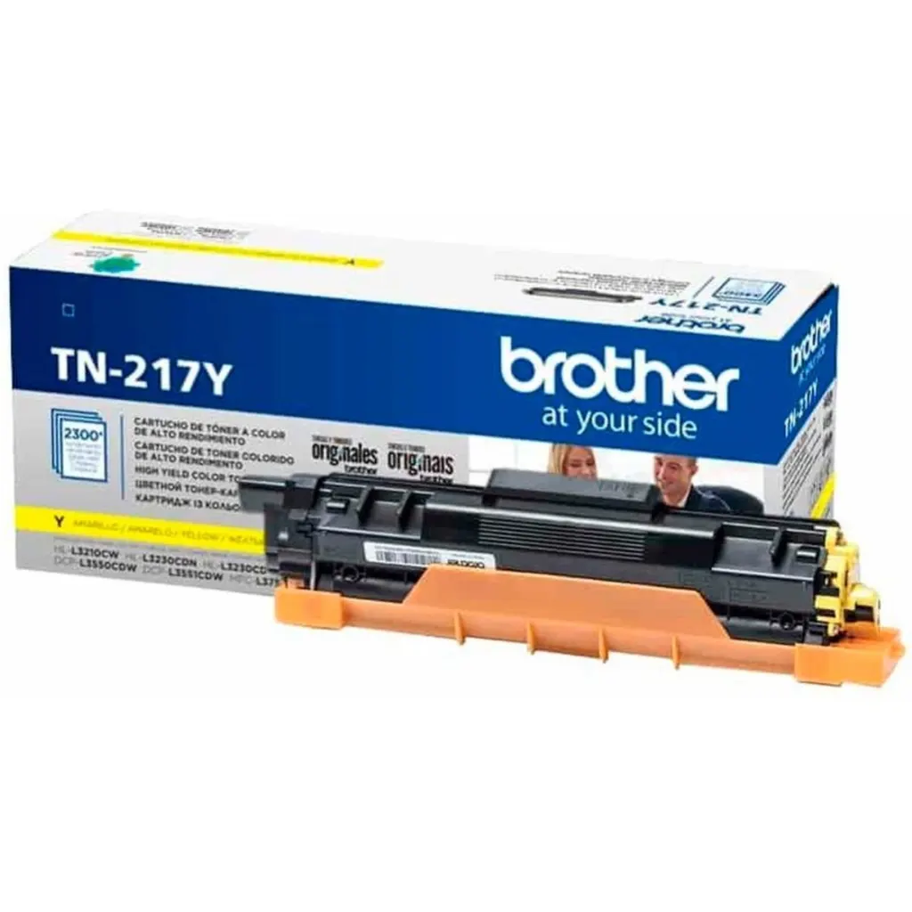 Imagen 1 de Toner Brother TN217Y Amarillo Impr Laser HL-L3270CDW DCP-L3551CDW, 2300 Pág apro