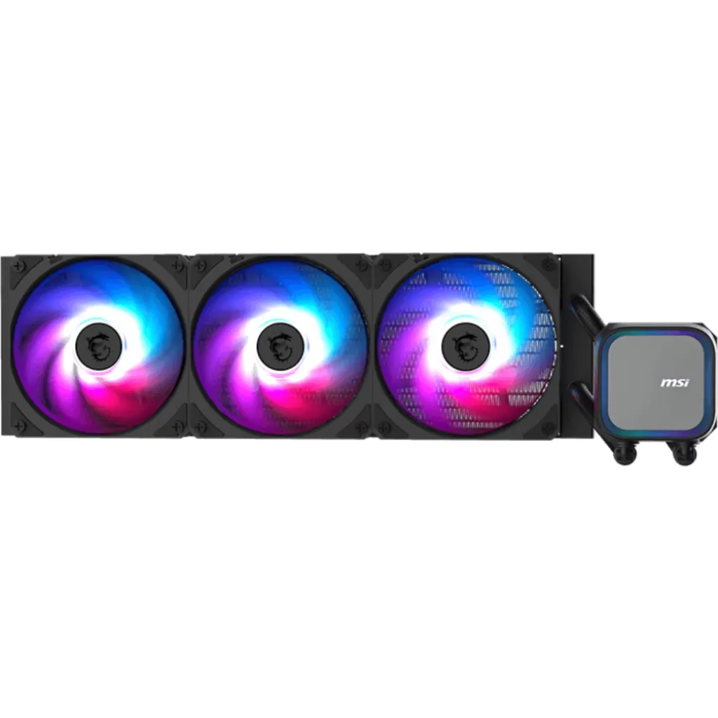 Imagen 1 de Refrigeración MSI MAG CORELIQUID A13 360, LGA1851 AM5 120mm*3 3800rpm Negro