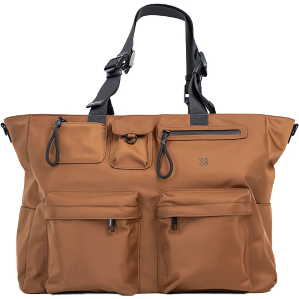 Klip Xtreme - Notebook carrying case and handbag - 15.6" - Brown