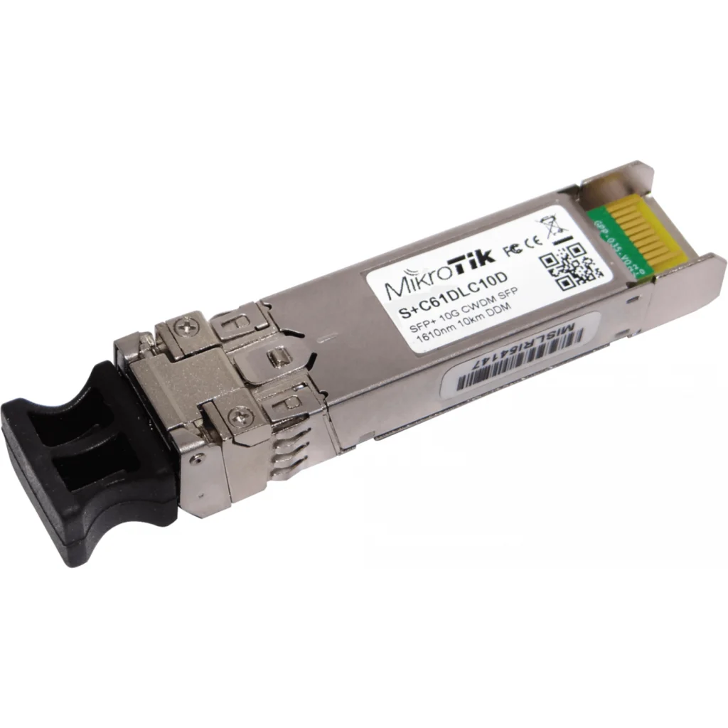 Imagen 1 de MIKROTIK SFP+ CWDM module 10G SM 10km 1610nm LC-connector DDM