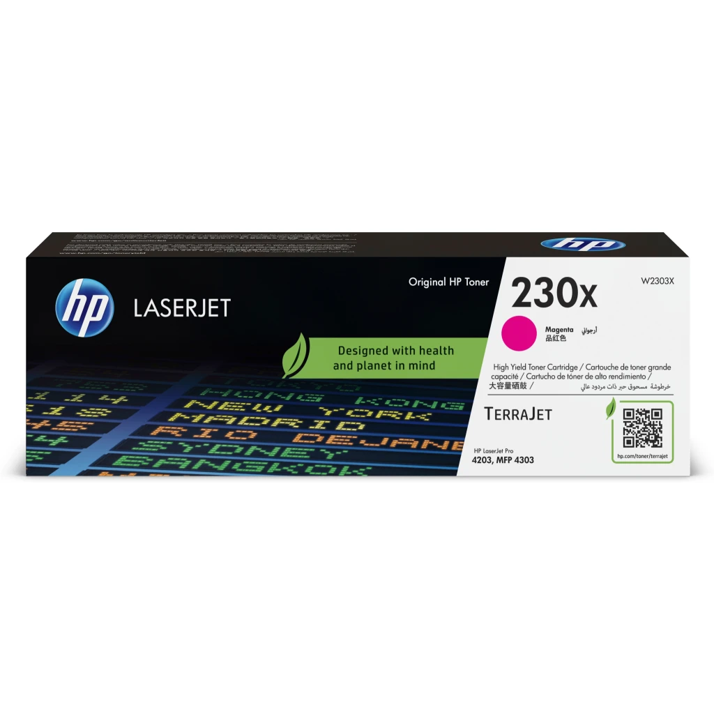 Toner HP 230X MAGENTA para LJ Pro4201/4203/4301/4303, 5500 Páginas