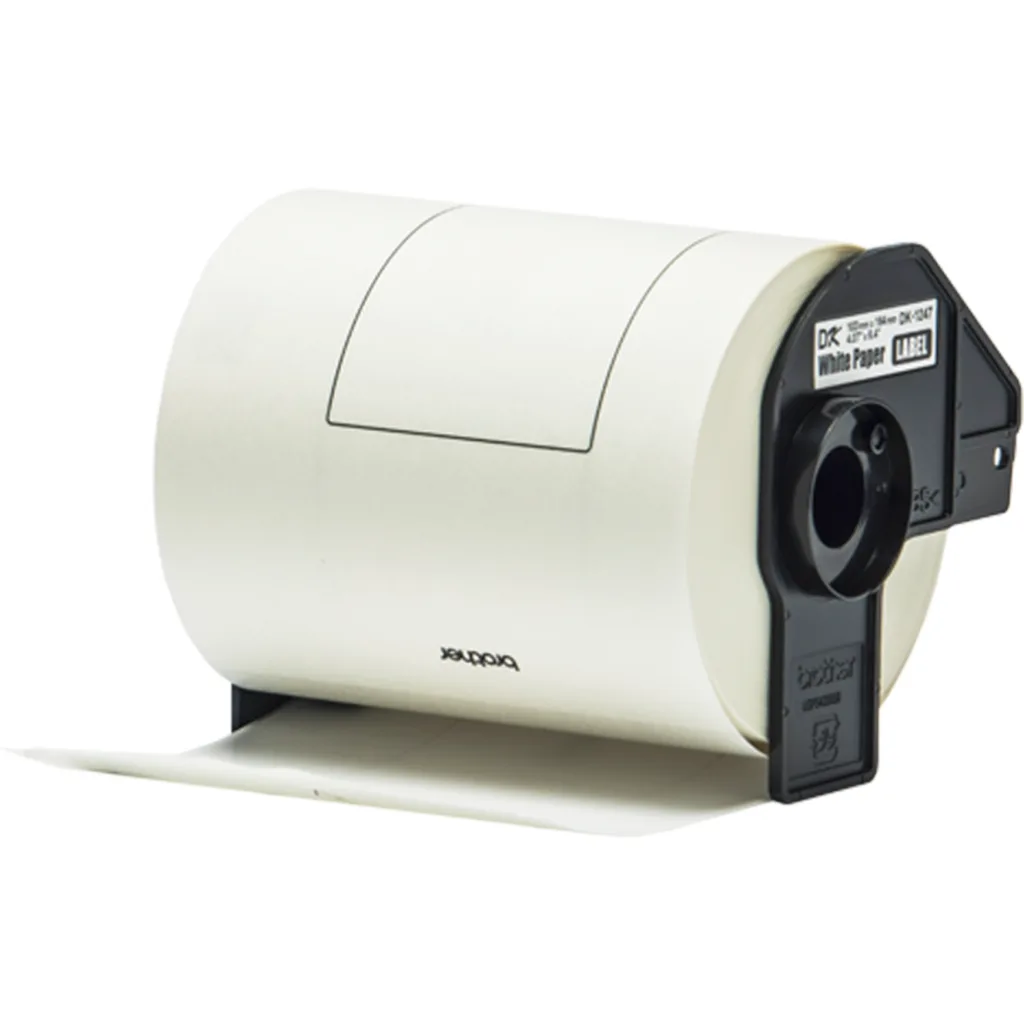 Brother DK-1247 - Etiquetas de papel para impresor