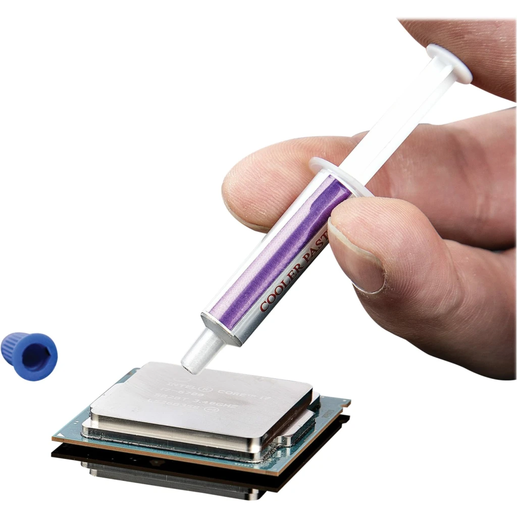 Imagen 6 de Pasta Térmica Refrigerante Jeringa 1,5g Silicona y Oxido Metálico