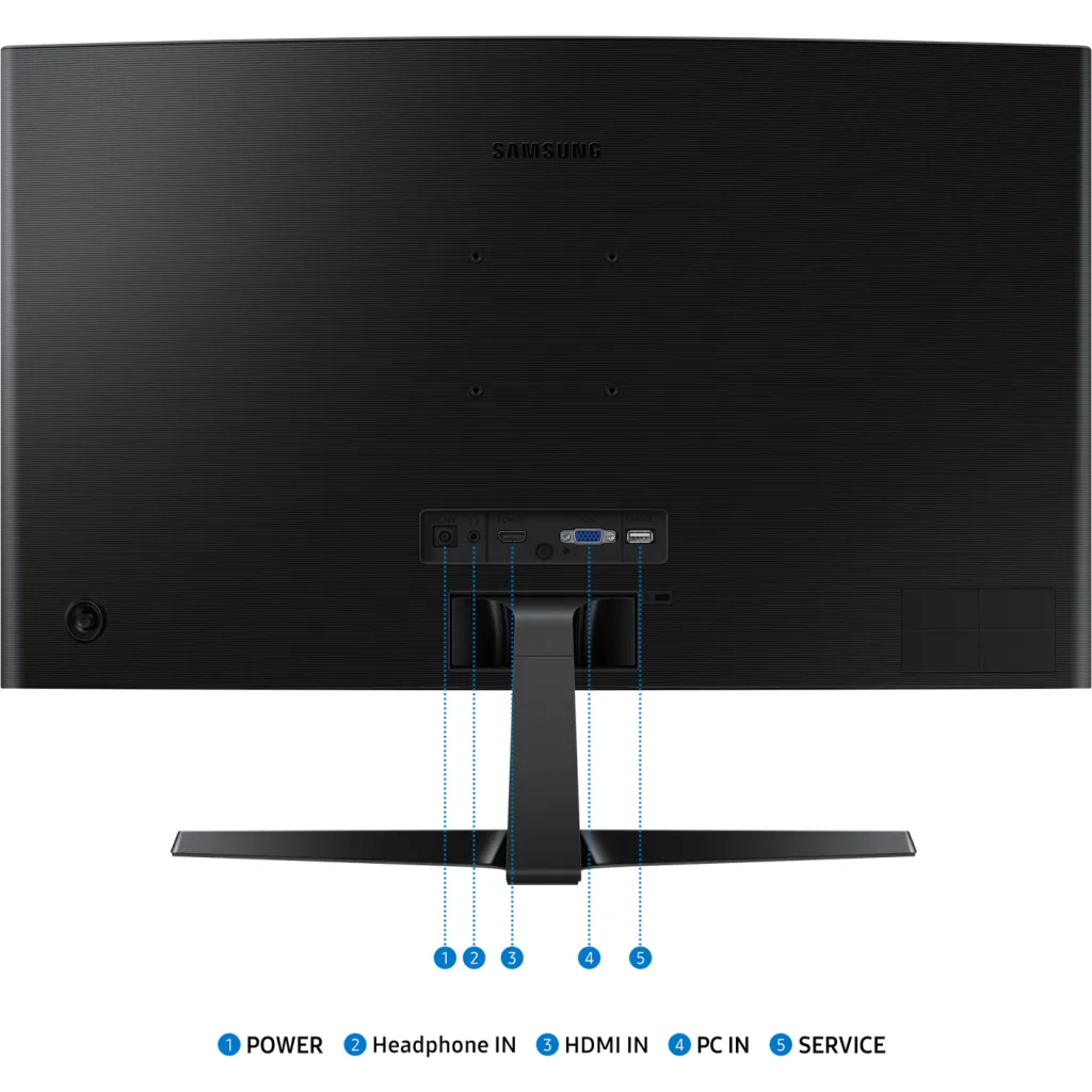 Imagen 3 de Monitor Curvo Samsung S36GD 27" FHD 1920*1080 VA VGA HDMI 100Hz  4 GTG