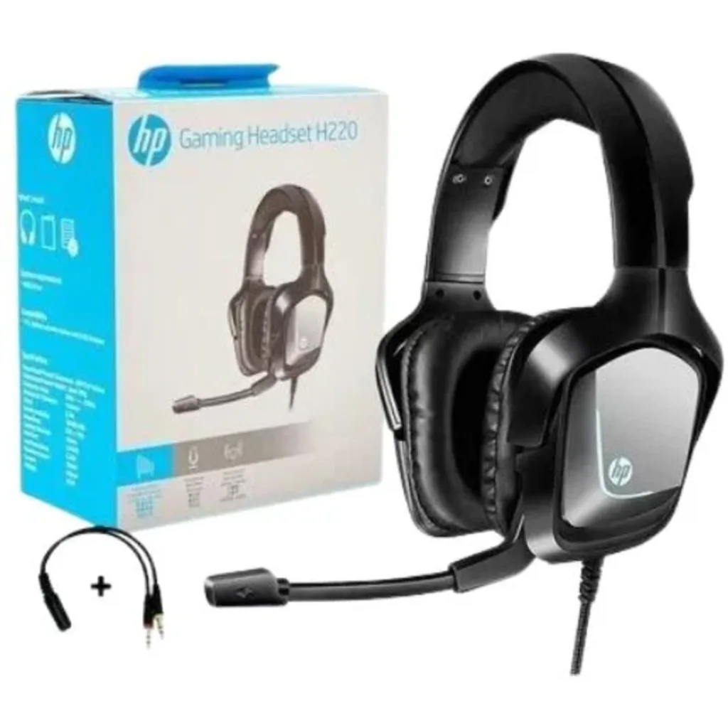 Imagen 6 de Audífonos Headset Gamer Alámbrico HP H220 con Microfono y USB y JACK 3.5mm