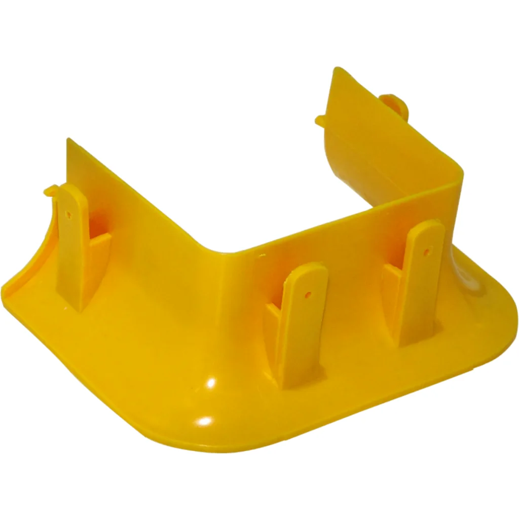 Imagen 3 de 120x100mm Trompeta Amarilla PC+ABS LSZH Macho/Hembra