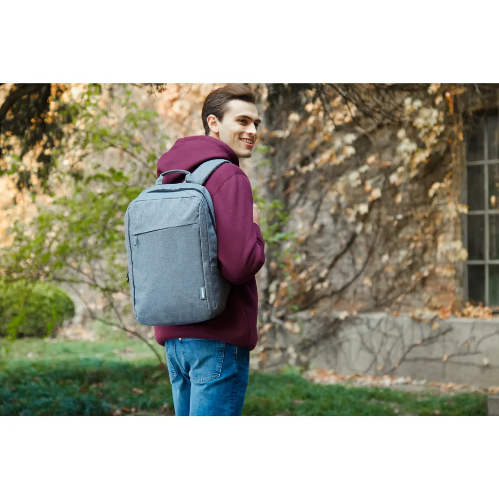 Imagen 3 de Mochila para Notebook Lenovo B210 Business Casual tamaño hasta 15.6" Color gris