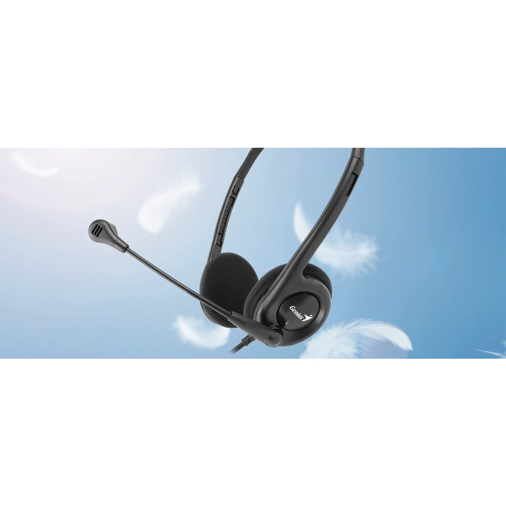 Imagen 6 de GENIUS HEADSET 3.5mm CABLE 2,4MT + CABLE SINGLE JACK 3.5mm-HS-200C