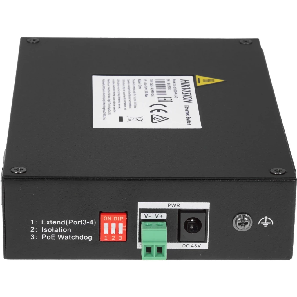 Imagen 3 de Switch Pro Series Hikvision DS-3T0506HP-E/HS - unmanaged - 3 x