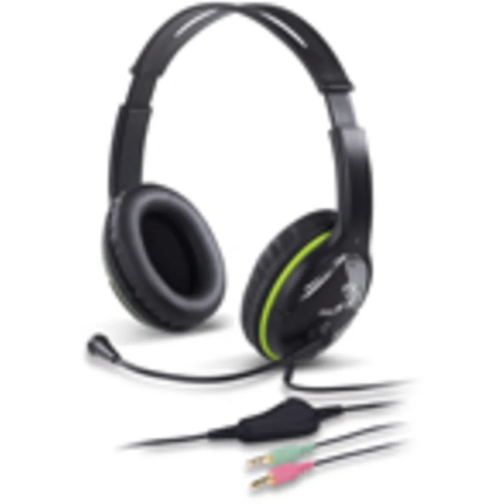 Imagen 2 de Audífonos Gamer Over-Ear Genius HS-400A micrófono control remoto integrado 3.5 (Nuevo Sin Caja)