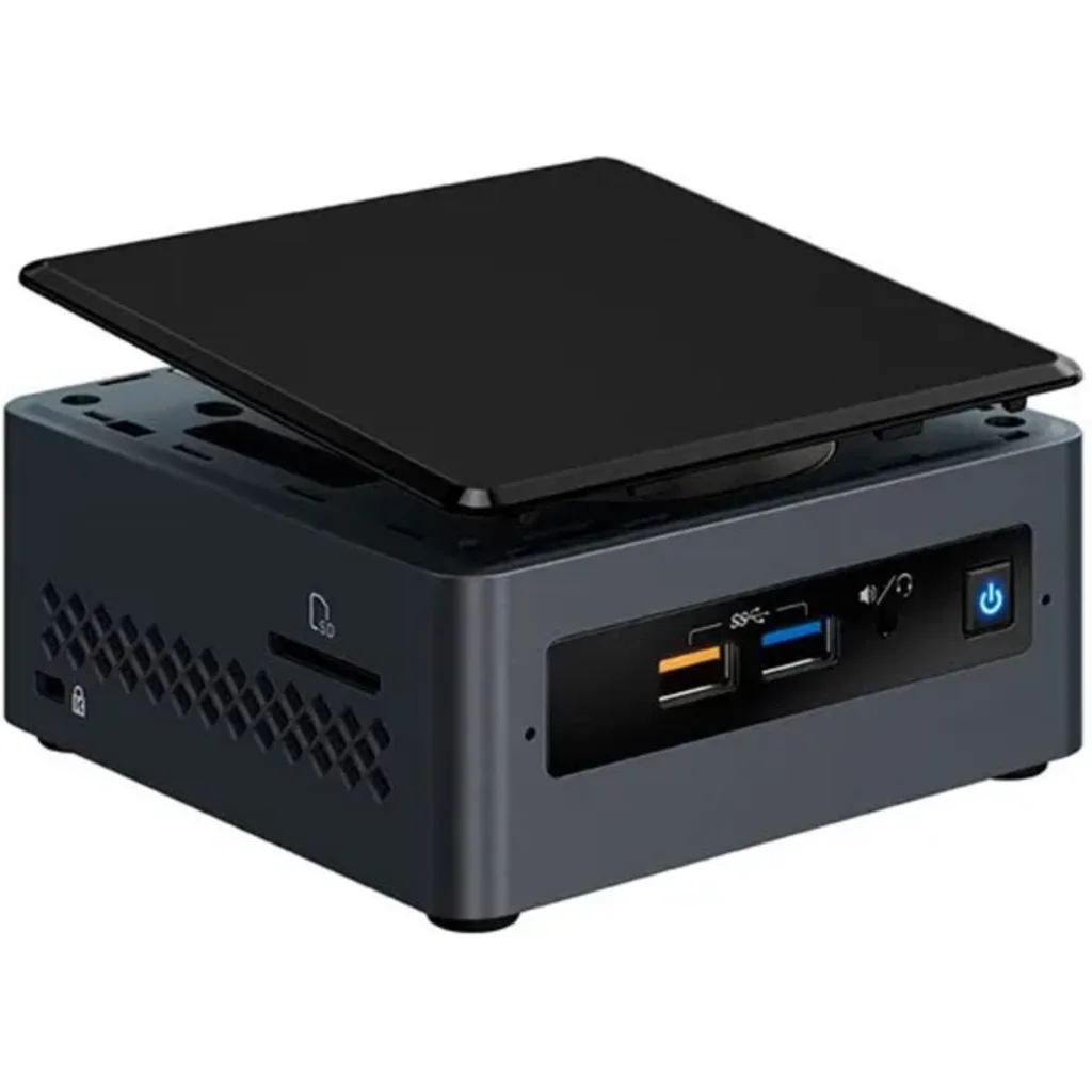 Imagen 1 de Mini PC Intel NUC Celeron J4005 2*SO-DIMM 2*SATA USB2.0/3.0 2*HDMI WiFi LAN Bt (Reacondicionado)