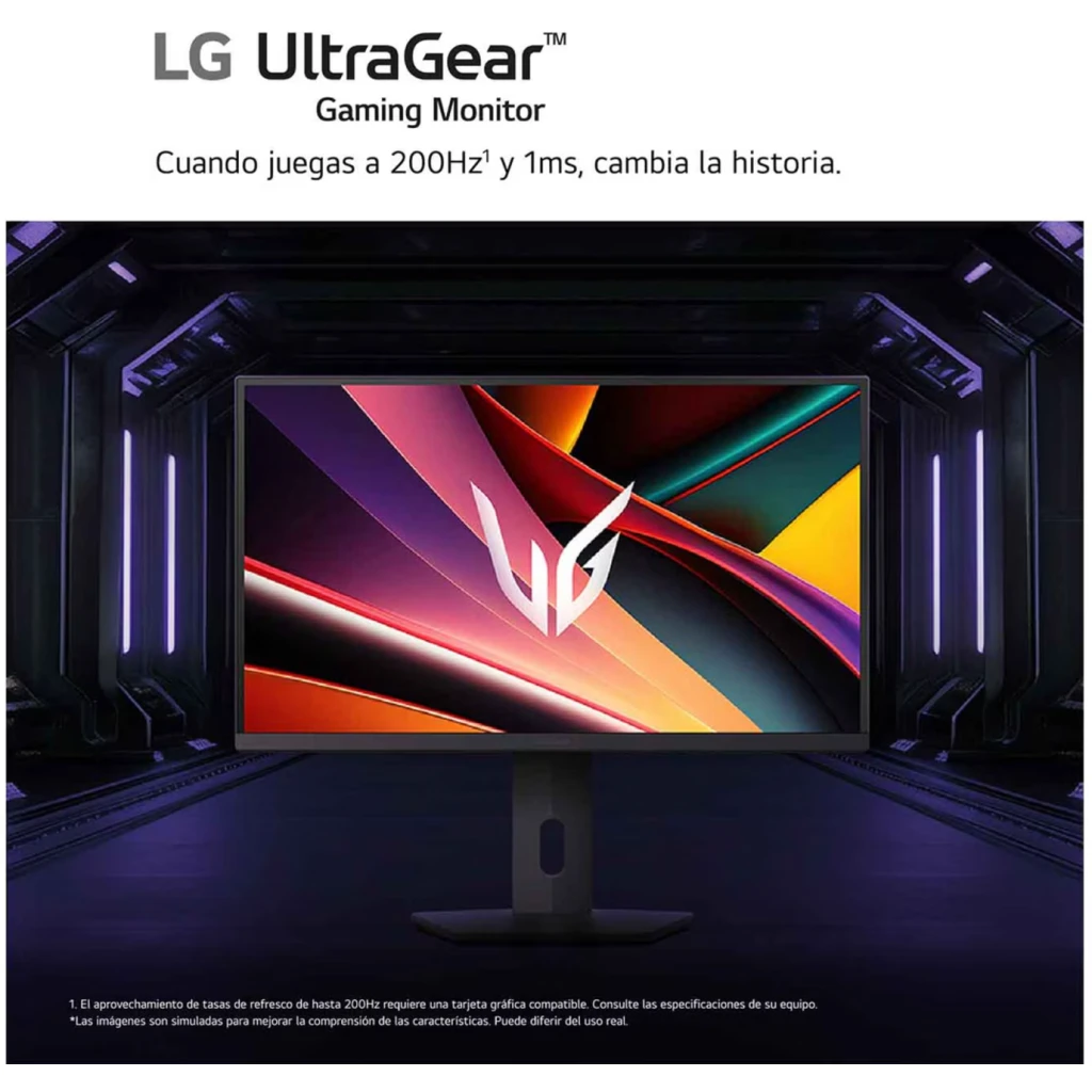 Imagen 1 de Monitror Gamer LG UltraGear 27G610A-B 27"IPS QHD 2560*1440  HDMI DP 200Hz 1msGTG
