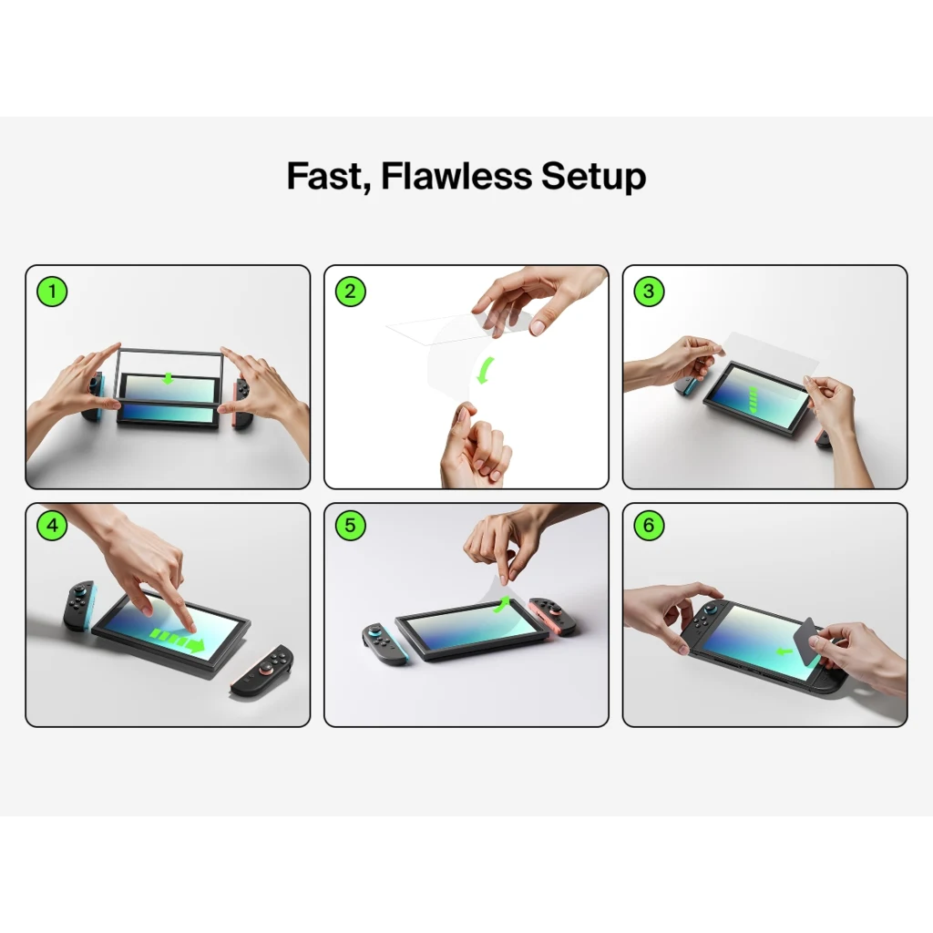 Imagen 8 de Lamina Glass Anti-Glare Screen Protector para Nintendo Switch 2