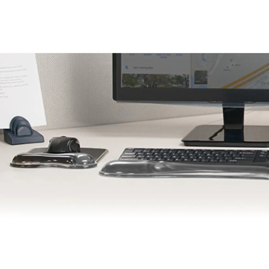 Imagen 5 de Reposamunecas Kensington Duo Gel Keyboard Wrist Rest Gris/Negro