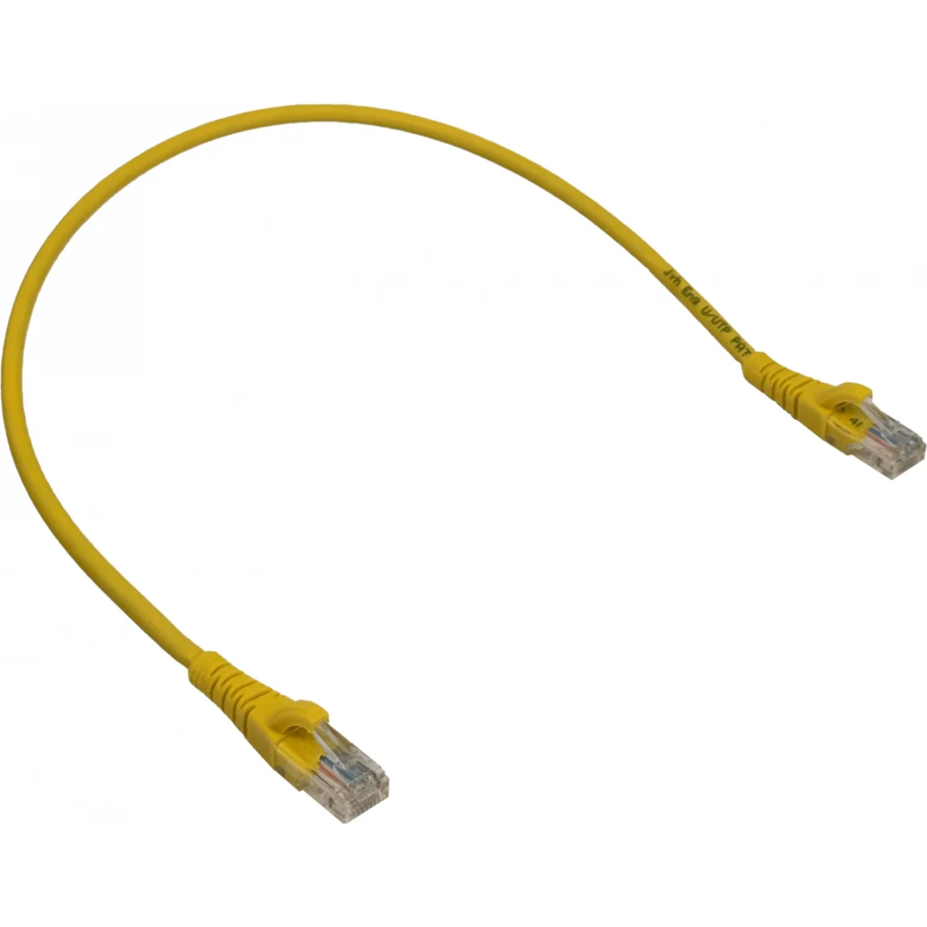 Imagen 4 de LINKMADE 4un 50cm Cat5E Amarillo LSZH Cable Patch Inyectado Multifil