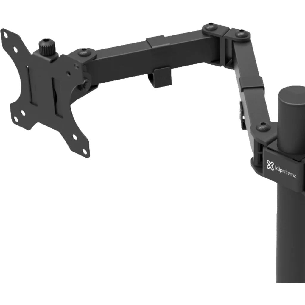 Imagen 1 de KLIPXTREME Soporte 2-monitores 13-32pulg Brazo Articulado 360o 8kg