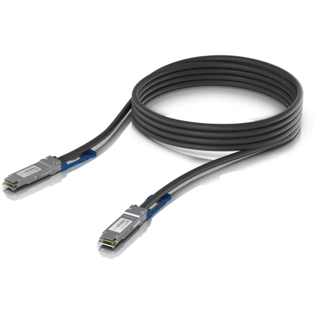 UI 3mt QSFP28-100G Cable Directo DAC Cobre 30AWG UACC-DAC-QSFP28-3M