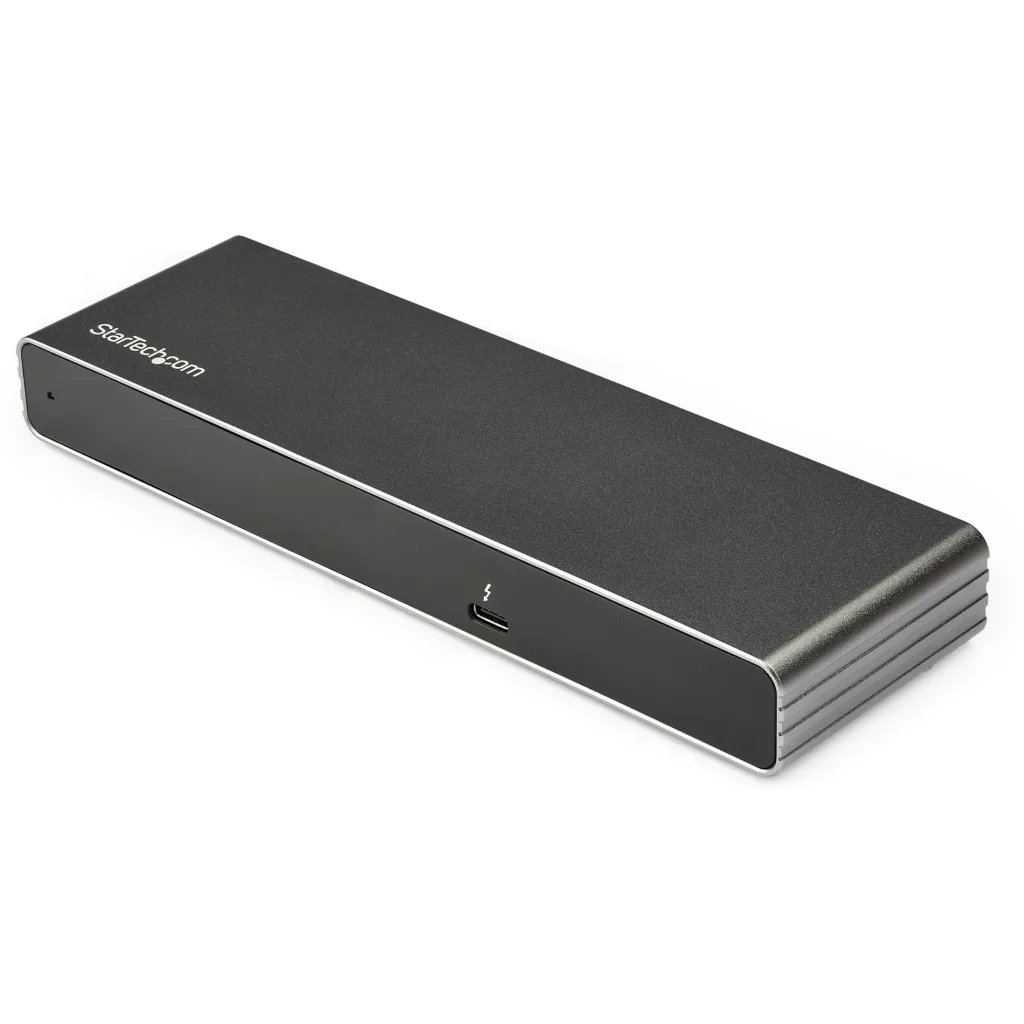 Docking Station StarTech Thunderbolt 3 a 2*DP HDMI 2*USB-A VGA Colr Gris