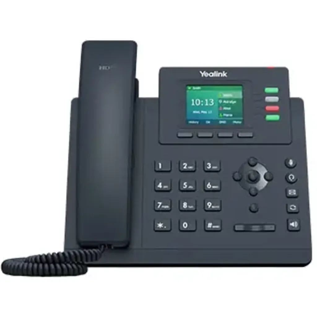 Imagen 2 de Téléfono Yealink IP Básico con 4 líneas SIP-T33G LCD Color 2.4" Soporta PoE