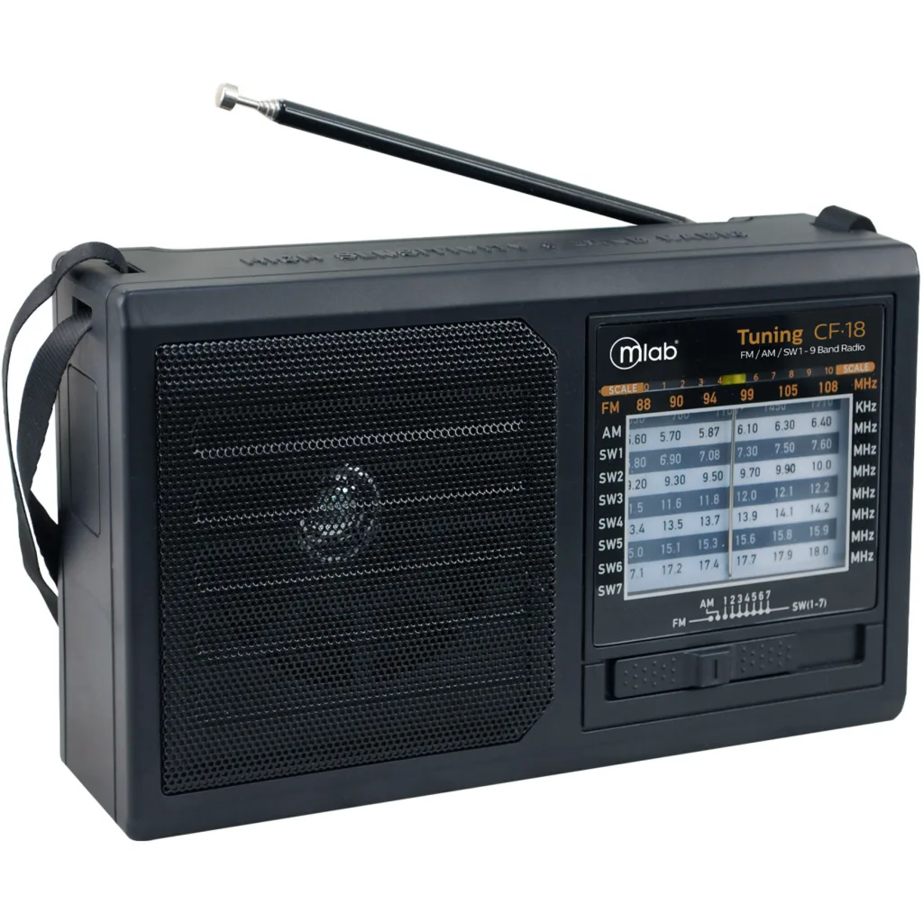 Imagen 1 de MLAB RADIO RETRO MULTIBANDA TUNING RECARGABLE CF-18