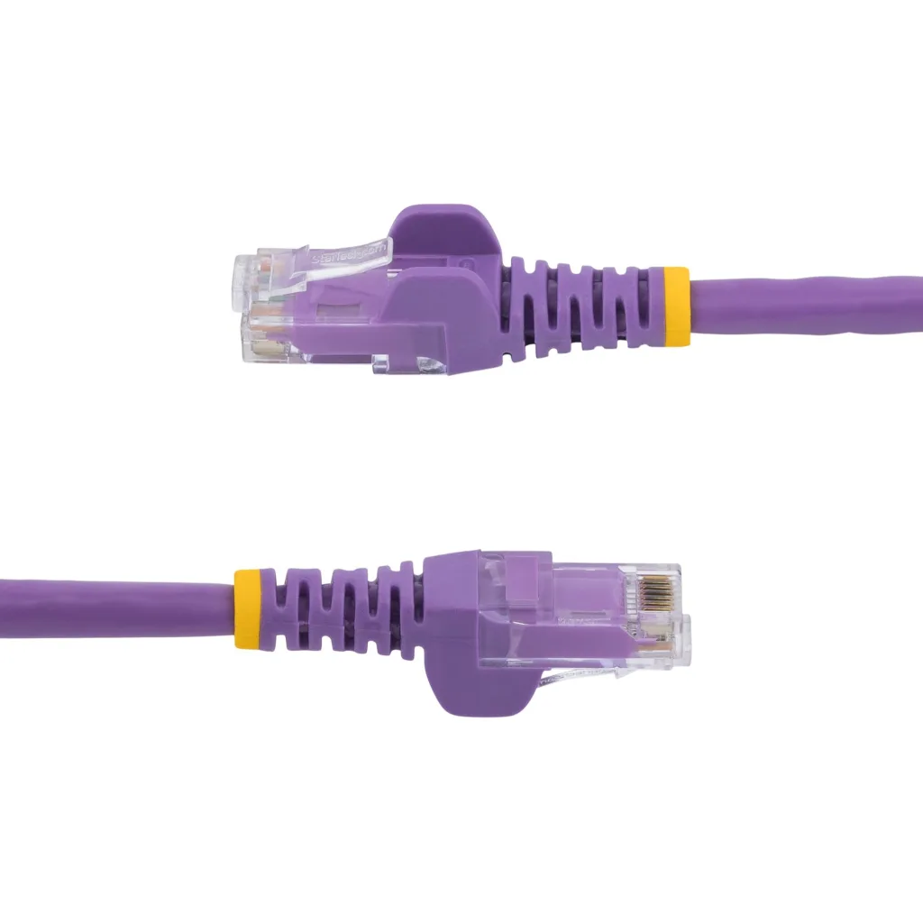 Imagen 2 de Cable de Red StarTech Cat6 UTP Sin enganches 3 metros Color Púrpura
