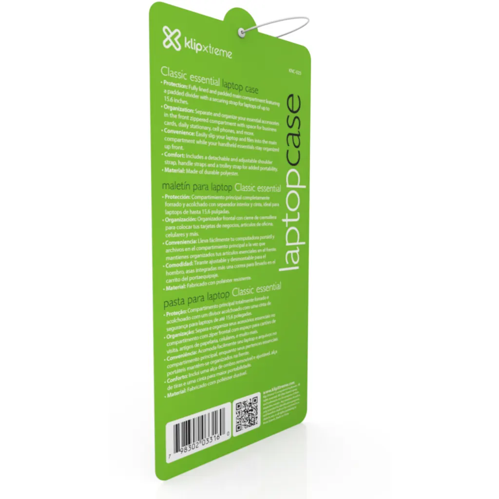 Imagen 8 de Maletin Klip Xtreme para Notebook de hasta 15.6 pulgadas