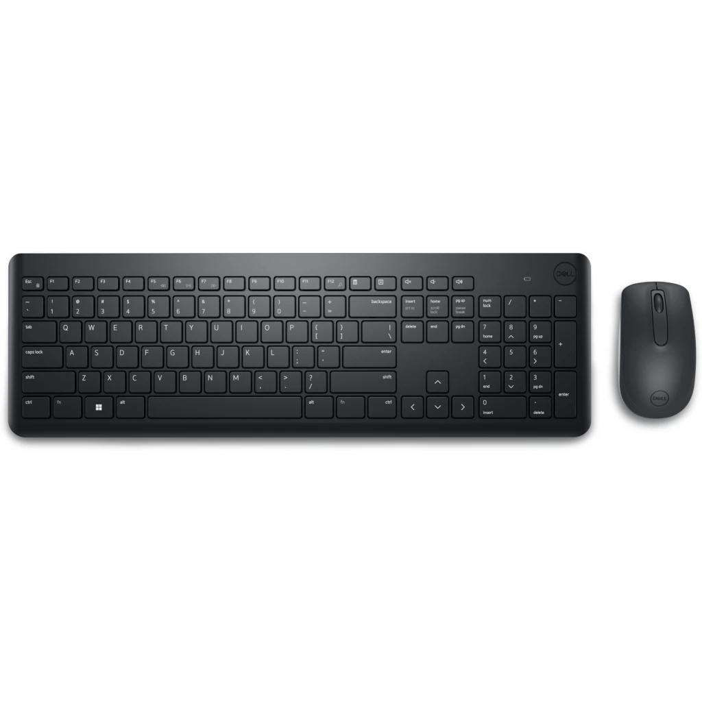 Imagen 1 de Kit Teclado Mouse Inalámbrico Dell KM3322W Interfaz 2.4GHz Recep USB Color Negro