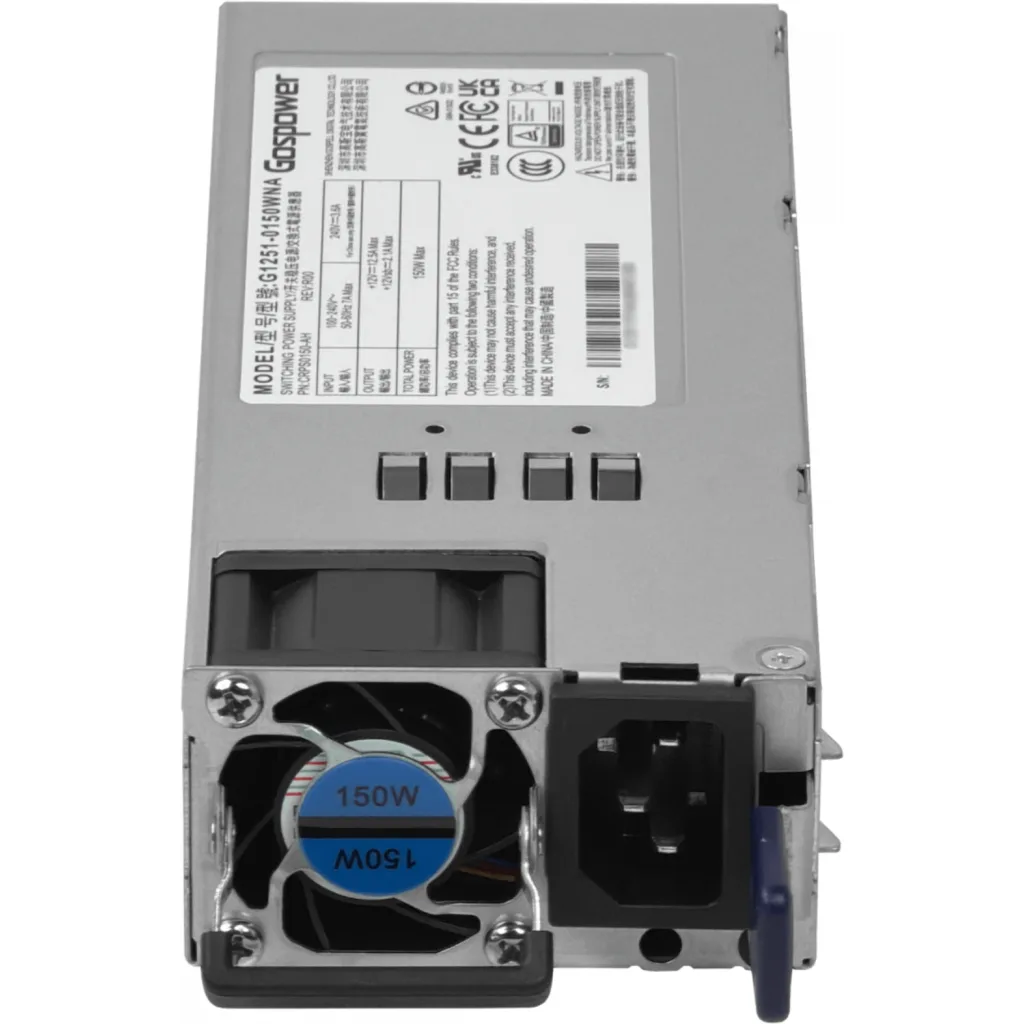 Imagen 3 de MIKROTIK Fuente Repuesto 150W p/CRS812-DDQ 100-240VAC C14