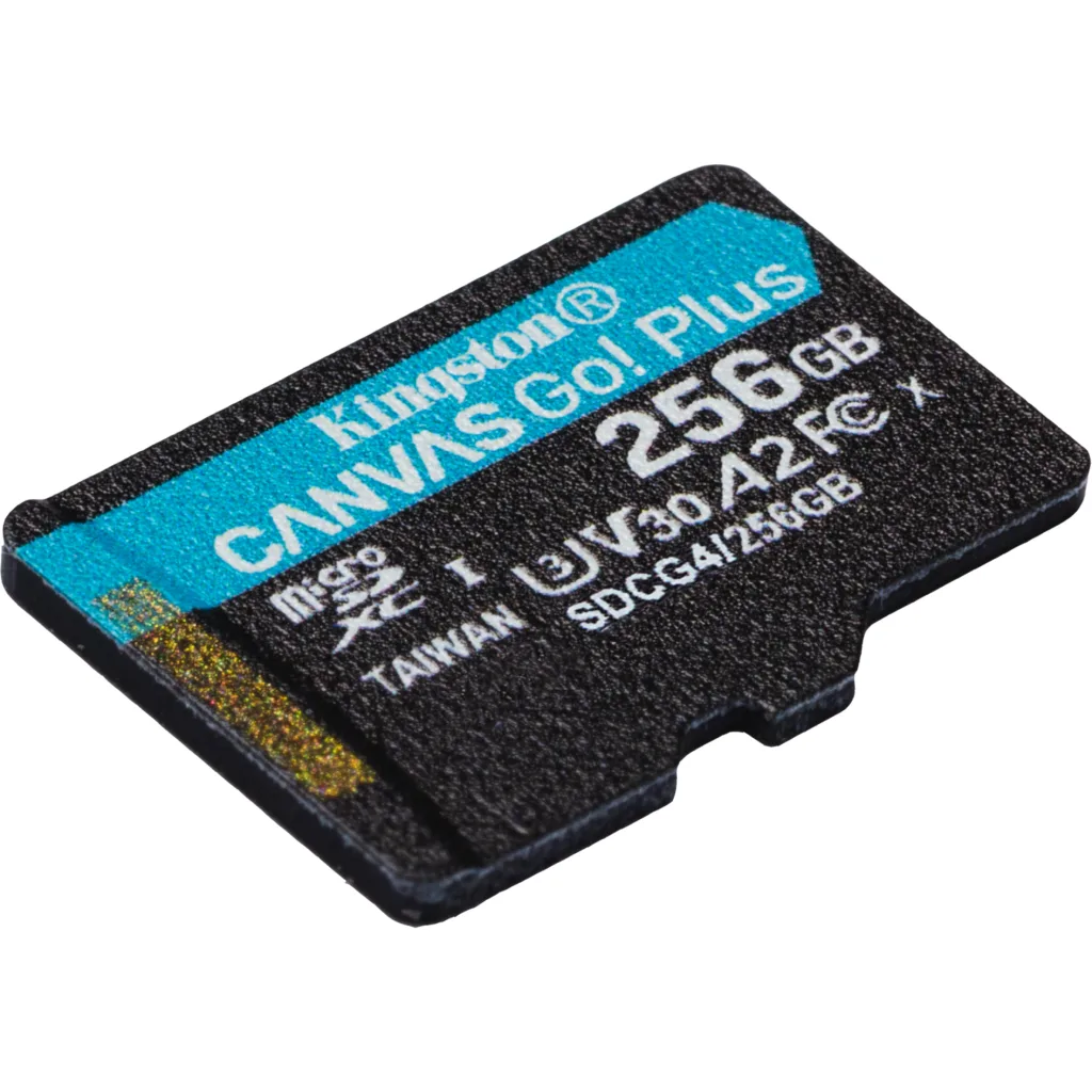 Imagen 3 de Memoria MicroSDXC 256GB Kingston Canvas Go Plus Cat10 UHS-I U3 V30 A2 Lec200MB/s