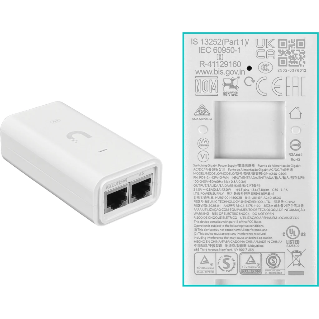 Imagen 5 de UBIQUITI GPON ONU 1-2500 1-SC/APC SM B+ 20km inc-PoE24V