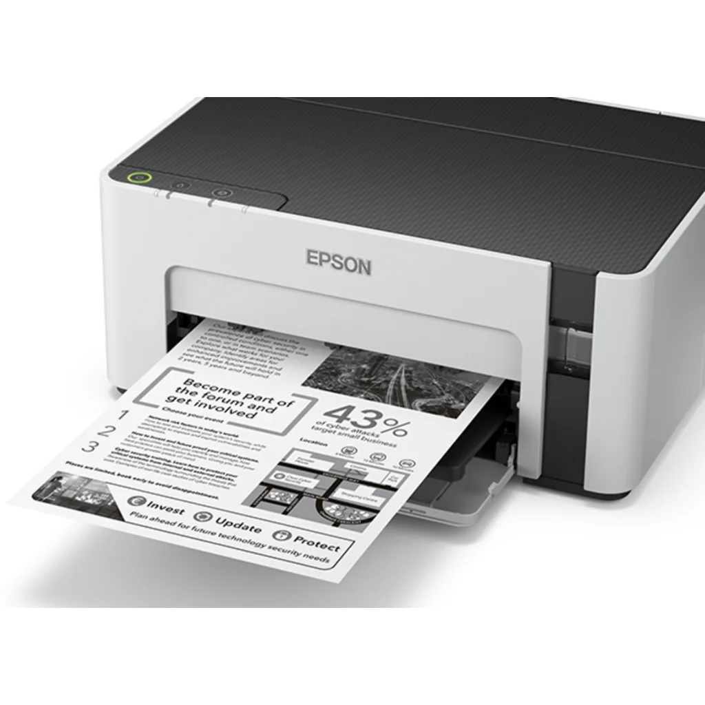 Imagen 4 de Impresora Epson EcoTank M1120 Inyección de Tinta Monócroma 32ppm USB WIFI