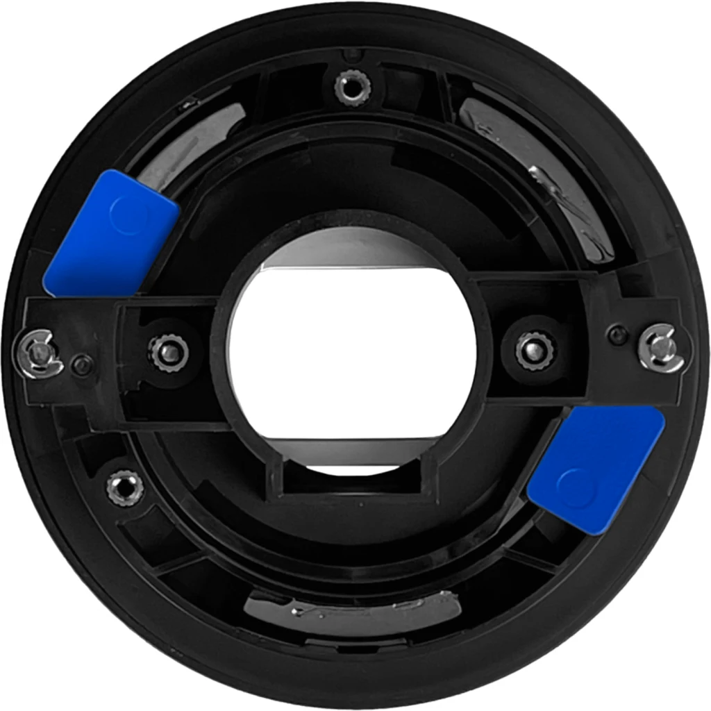 Imagen 3 de UI Negro Soporte Cielo Empotrado Burbuja Transparte p/UVC-G5-DomeUltra