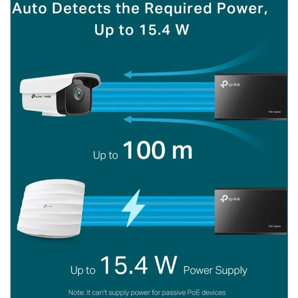 Imagen 4 de Inyector Ethernet TP-Link TL-POE150S POE Gigabit 802.3AF