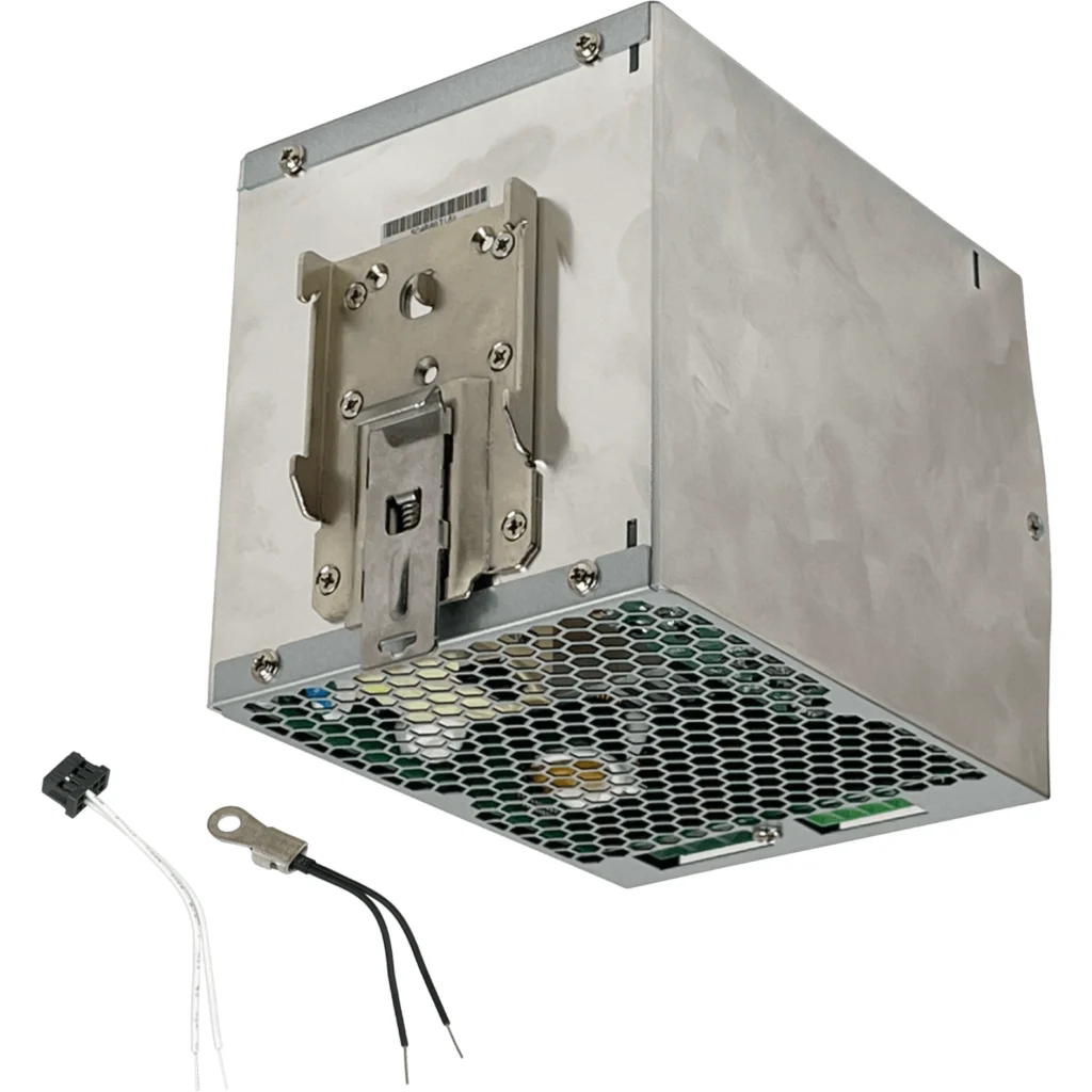 Imagen 1 de MEANWELL 48VDC 10A 480W 10-100AH RJ45 Anch-110mm req/100-277V Riel-DIN