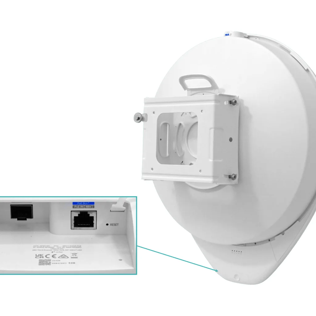 UBIQUITI AirFiber 60GHz 10 Gbps point to pont bridge