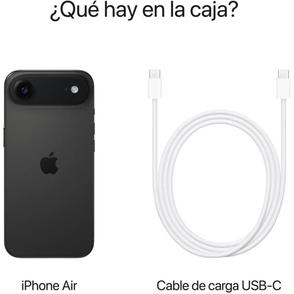 Imagen 6 de iPhone 17 Air 512GB negro espacial
