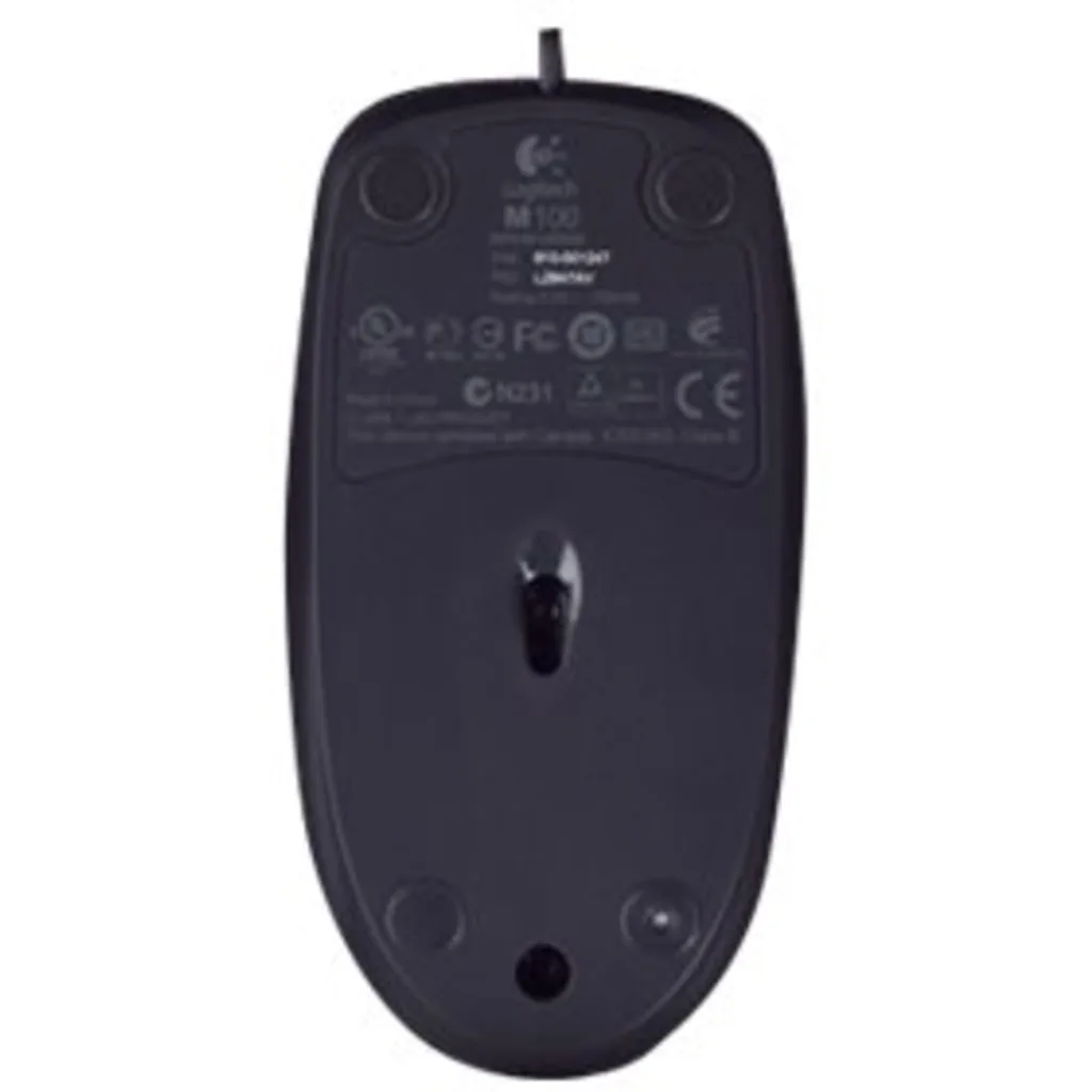 Imagen 5 de Mouse Alámbrico Logitech M100 Óptico 1000dpi 3 Botones USB Color negro